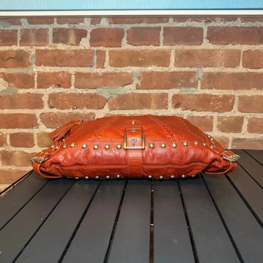 Isabella Fiore Audra Studded Hobo Bag